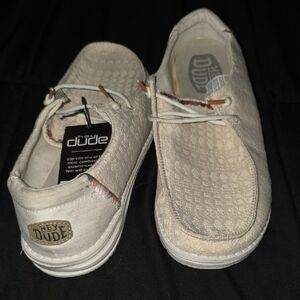 Hey Dude Light Tan Slip-On Shoes